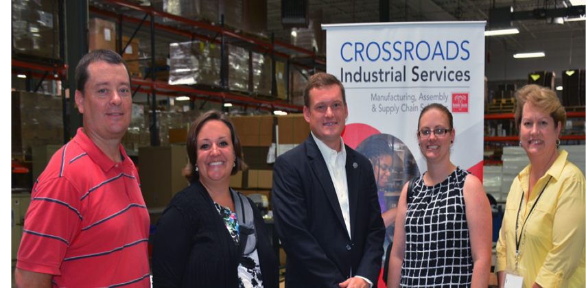 Senator Joe Donnelly's Office Visits Crossroads Industrial Services
