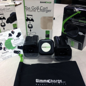 GimmeCharge products on display 